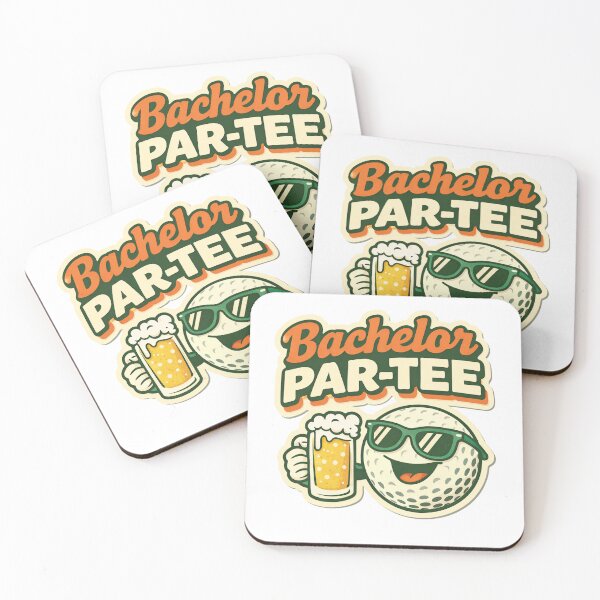 Item preview, Bachelor Par-Tee – Funny Golf Bachelor Party Design designed and sold by EastEndTownie.