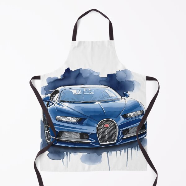 Item preview, Bugatti Chiron Watercolor Hypercar Poster Luxury Supercar Wall Art designed and sold by Motorline44.