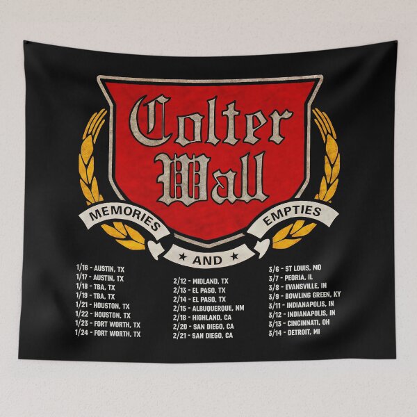 Item preview, colter wall tour dates 2026 bisalagi designed and sold by hbrise3y.