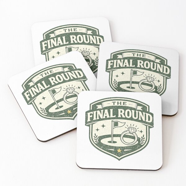 Item preview, The Final Round – Funny Bachelor Party Golf Design designed and sold by EastEndTownie.