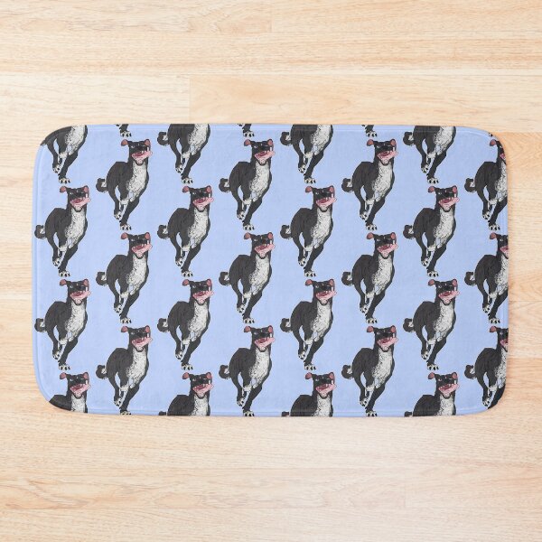 Item preview, Runnin’ Hard Black And White Eurohound designed and sold by Sparklepupfaeri.