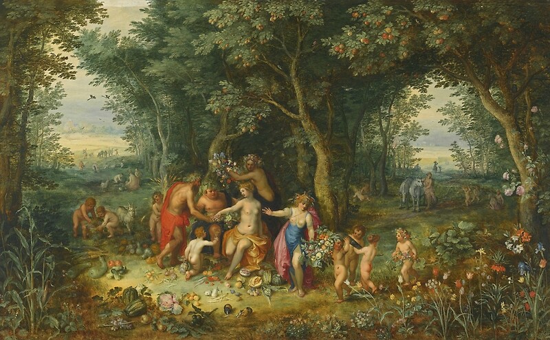 "Venus, Ceres And Bacchus By Hendrick Van Balen And Jan Brueghel The ...