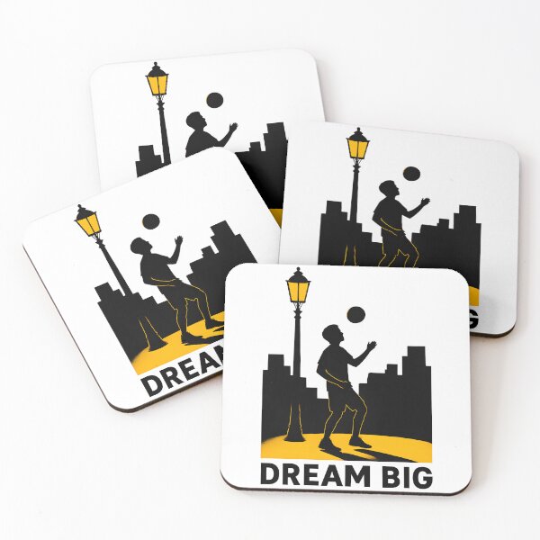 Item preview, Dream Big - Street Soccer designed and sold by Pixellama.