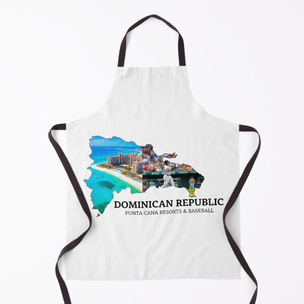 Item preview, Dominican Republic Map Art - Punta Cana Resorts & Baseball Heritage Design designed and sold by AbulailArt.