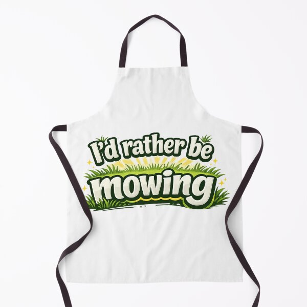 Item preview, Funny I'd Rather Be Mowing designed and sold by ttuniques.