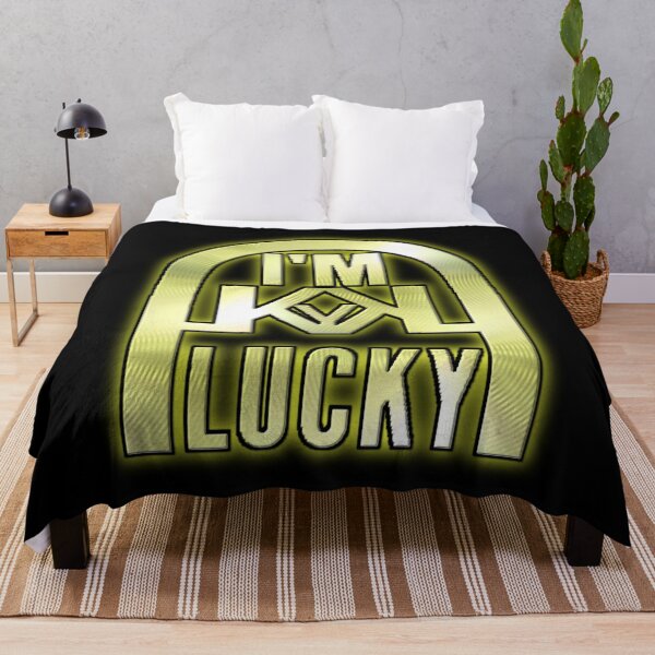 Item preview, Golden I'M LUCKY logo. designed and sold by Giulivo Store Graphic.