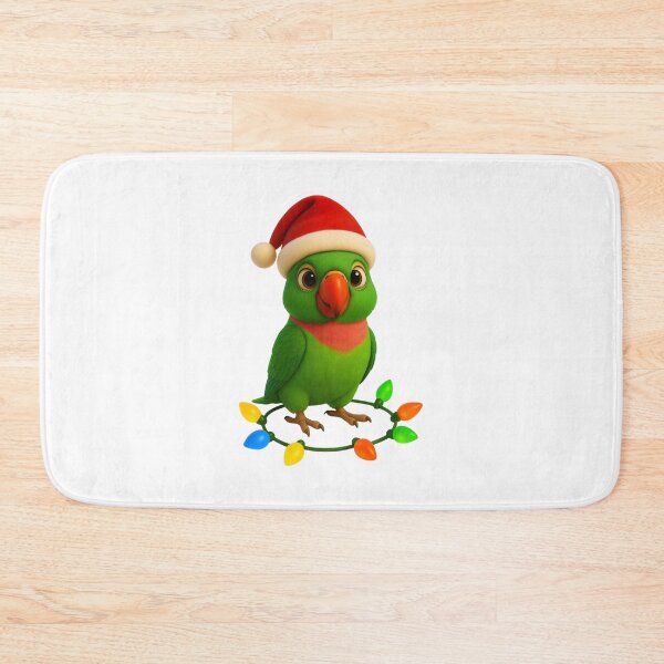Item preview, Christmas Alexandrine Parakeet designed and sold by Sillytoe.
