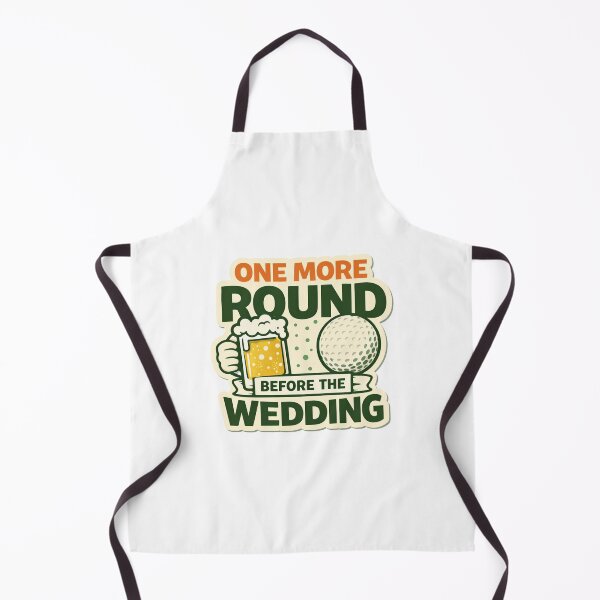 Item preview, One More Round Before the Wedding – Funny Golf Bachelor Party Design designed and sold by EastEndTownie.