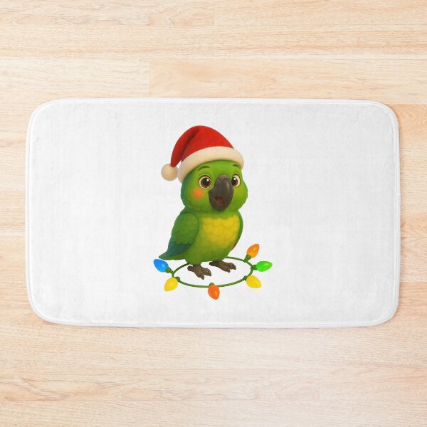 Item preview, Christmas Amazon Parrot designed and sold by Sillytoe.