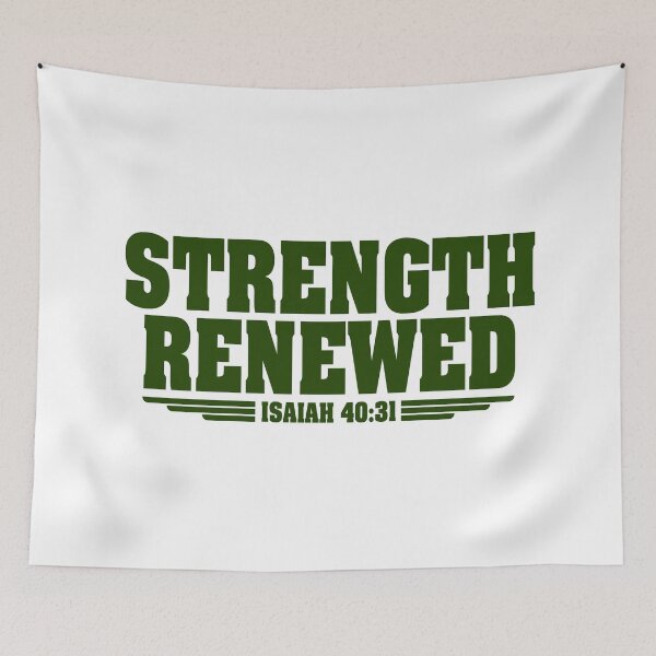Item preview, STRENGTH RENEWED designed and sold by melohdc.