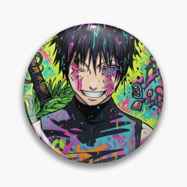 Item preview, CYBERPUNK MAKI WARRIOR - VIBRANT NEON GRAPHICS ANIME STICKER  designed and sold by ascendzero.