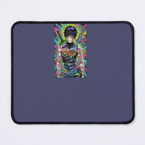 Item preview, CYBERPUNK MAKI WARRIOR - VIBRANT NEON GRAPHICS ANIME STICKER designed and sold by ascendzero.