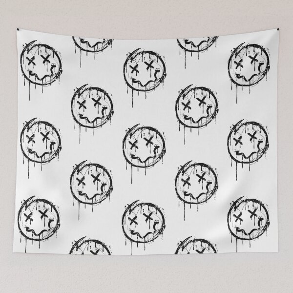 Item preview, Dead Eyes Smiley Face 2 (Black) - Streetwear  designed and sold by RoninUnknown.
