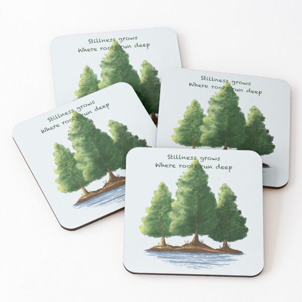 Item preview, Hand Drawn Evergreen Tree Pattern – Forest Pine Repeat Design – Nature Inspired Botanical Pattern designed and sold by Fezzyboo.