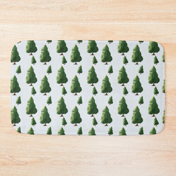 Item preview, Hand Drawn Evergreen Tree Pattern – Forest Pine Repeat Design – Nature Inspired Botanical Pattern designed and sold by Fezzyboo.