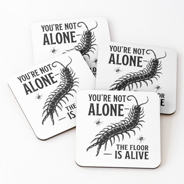 Item preview, You're Not Alone There Are Bugs Design, Funny Programmer Gift, Coding Humor Graphic Tee designed and sold by AsturShop.