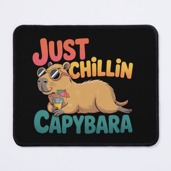 Item preview, Just Chillin Capybara Cute Relaxed Funny Chill Animal Aesthetic Capy Vibes designed and sold by Nzgiftsandmore.