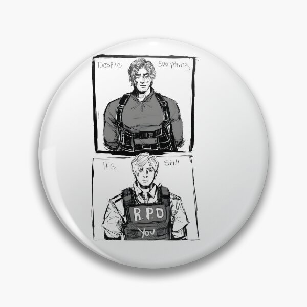 Item preview, Leon Kennedy designed and sold by funeralbeat.