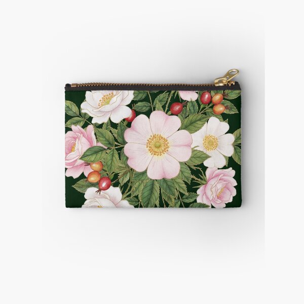 Item preview, Vintage Wild Rose Botanical Illustration Bouquet designed and sold by LinaValearte.