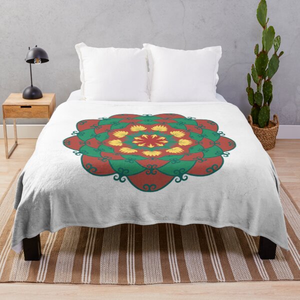 Item preview, Vibrant Floral Mandala Art Lotus Harmony designed and sold by EnjoyStudioTH.