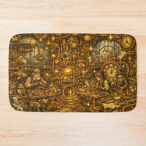 Item preview, Steampunk Workshop designed and sold by CTRL+ALT+Divine.