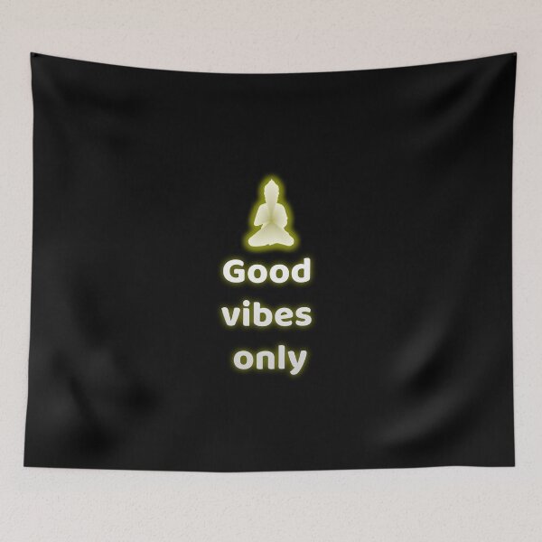 Item preview, good vibes only, Buddha and zen medita designed and sold by rikyfreestyle.