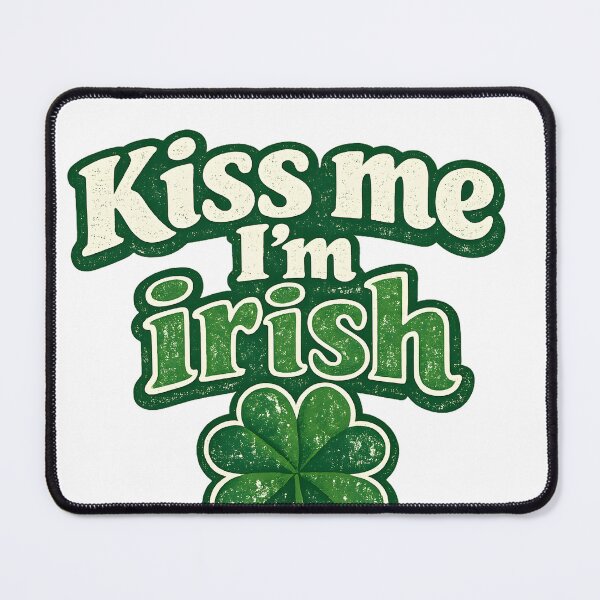 Item preview, Kiss Me I'm Irish Saint Patricks Day Irish Pride Shamrock designed and sold by Retro Rascals Co..