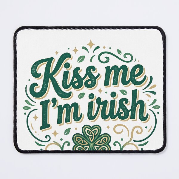 Item preview, Kiss Me I'm Irish St Patricks Day Irish Heritage Celebration designed and sold by Retro Rascals Co..