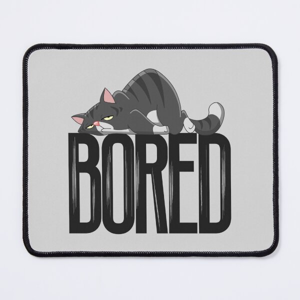 Item preview, Bored cat designed and sold by Kiddygifts.