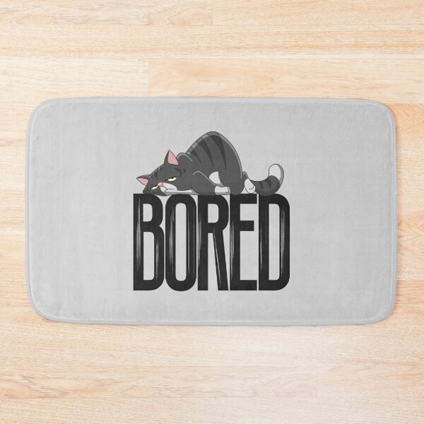 Item preview, Bored cat designed and sold by Kiddygifts.