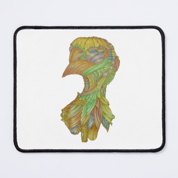 Item preview, multicoloured bird head cartoon designed and sold by Tones1524.