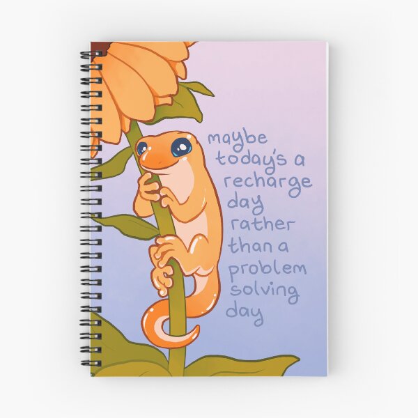 Item preview, "Maybe Today's a Recharge Day" Sunflower Gecko designed and sold by thelatestkate.