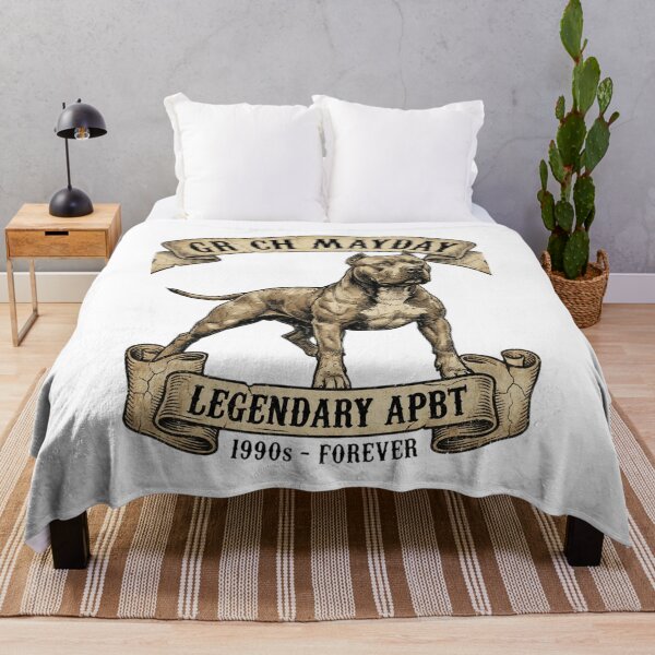 Item preview, GR CH Mayday Legendary Pit Bull Art designed and sold by Shirtaholism.