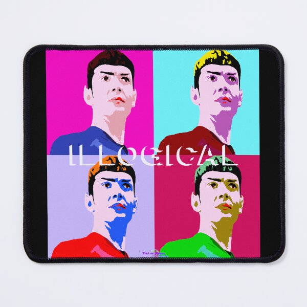 Item preview, illogical spock Pop Quad designed and sold by Lost Waters of Enceladus.