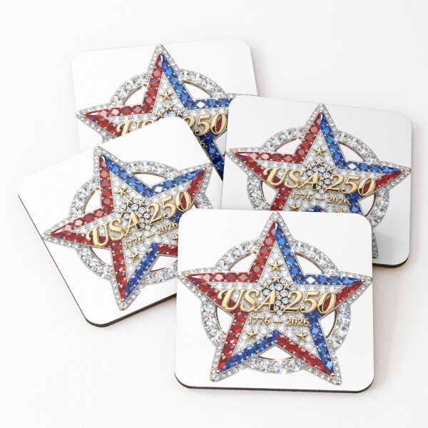 Item preview, Rhinestone USA 1776-2026, USA 250th, 14th of July, Independence Day, semiquincentennial designed and sold by Adadita.