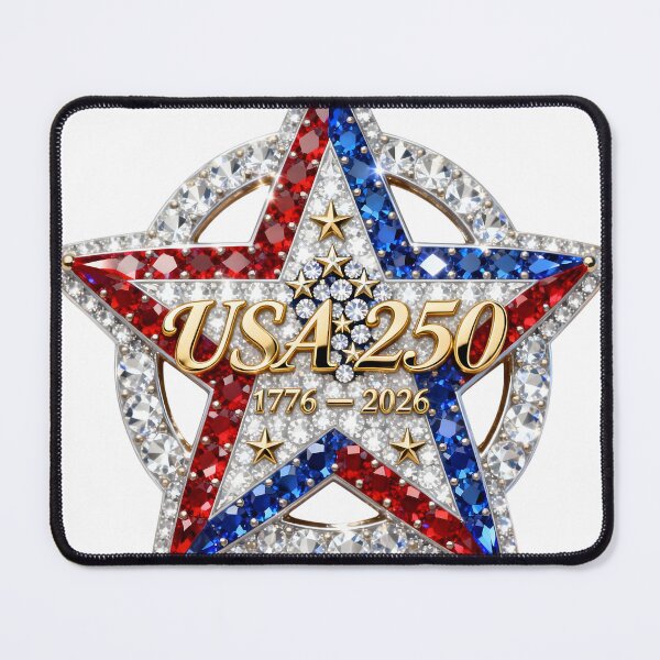 Item preview, Rhinestone USA 1776-2026, USA 250th, 14th of July, Independence Day, semiquincentennial designed and sold by Adadita.