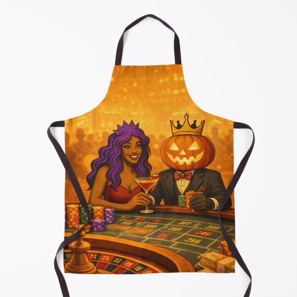 Item preview, Headless Horseman Casino Royale – Halloween Couple Fantasy Art designed and sold by TheHorsemanRidesAgain.