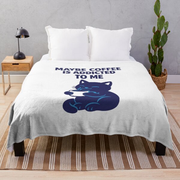 Item preview, Maybe coffee is addicted to me designed and sold by LuveraxArt.