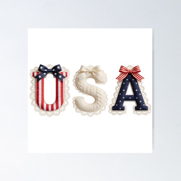 Item preview, Patchwork Yarn USA 1776-2026, USA 250th, 14th of July, Independence Day, semiquincentennial designed and sold by Adadita.