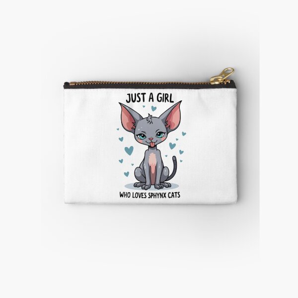 Item preview, Just A Girl Who Loves Sphynx Cats designed and sold by printmala.