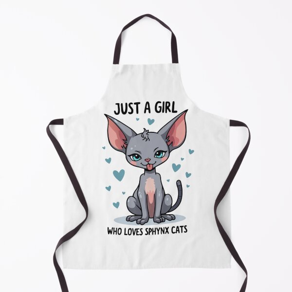 Item preview, Just A Girl Who Loves Sphynx Cats designed and sold by printmala.