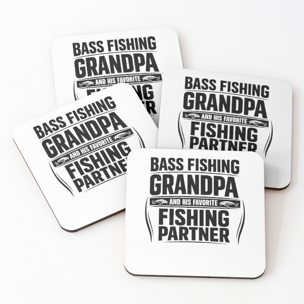 Item preview, Bass Fishing Grandpa Favorite Fishing Partner designed and sold by faridman.