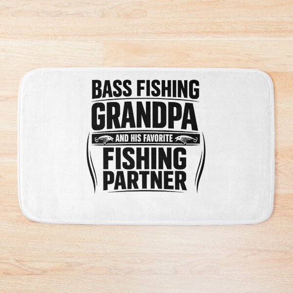 Item preview, Bass Fishing Grandpa Favorite Fishing Partner designed and sold by faridman.