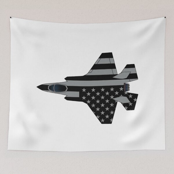 Item preview, F-35 Lightning II American Flag Silhouette designed and sold by Combat Skies.