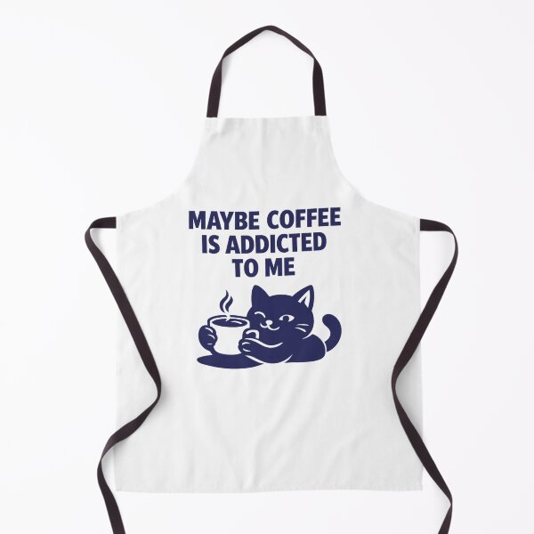 Item preview, Maybe coffee is addicted to me designed and sold by LuveraxArt.