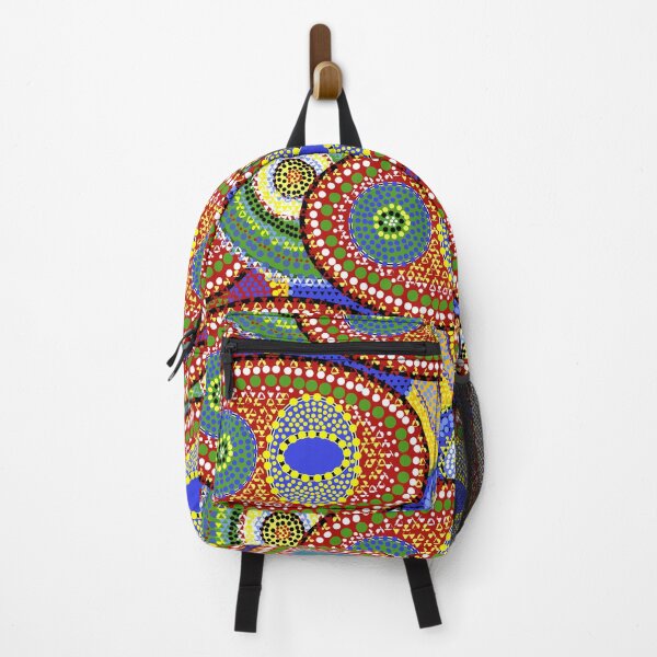 Item preview, Aboriginal Orbs Seamless Repeat designed and sold by Sharon Schwalbe.