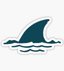 Shark Fin Sticker