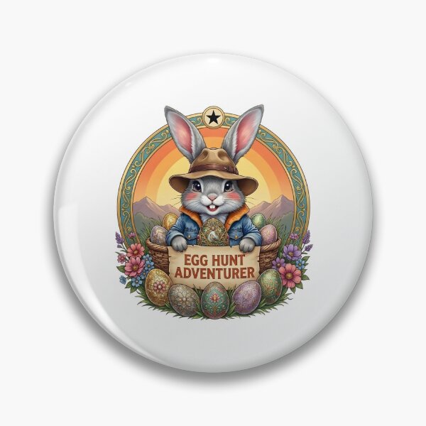 Item preview, Egg Hunt Adventurer Shirt – Easter Explorer Bunny Design designed and sold by relso.