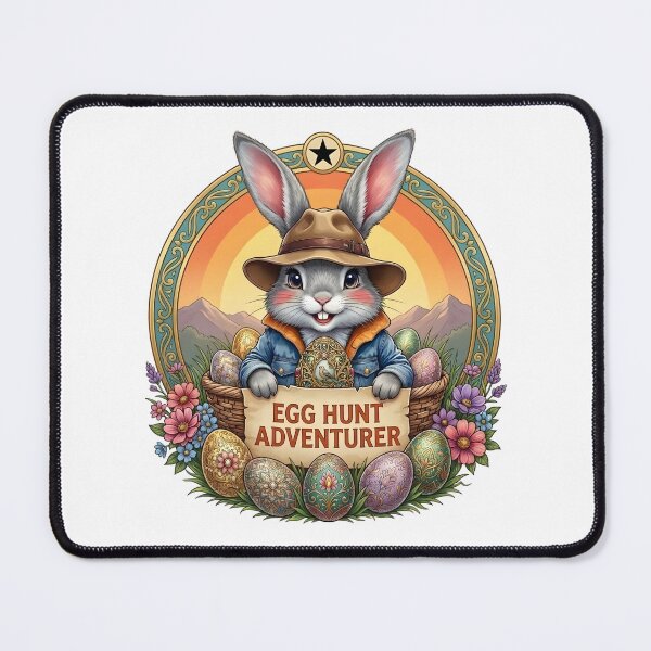 Item preview, Egg Hunt Adventurer Shirt – Easter Explorer Bunny Design designed and sold by relso.