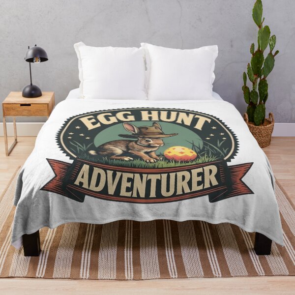 Item preview, Retro Egg Hunt Adventurer Shirt – Vintage Easter Bunny Treasure Design designed and sold by relso.